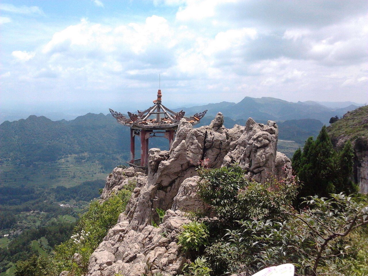 四川宣汉香炉山风景区图片